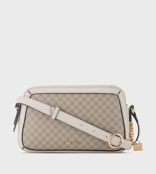 Monogram Patterned Crossbody Bag