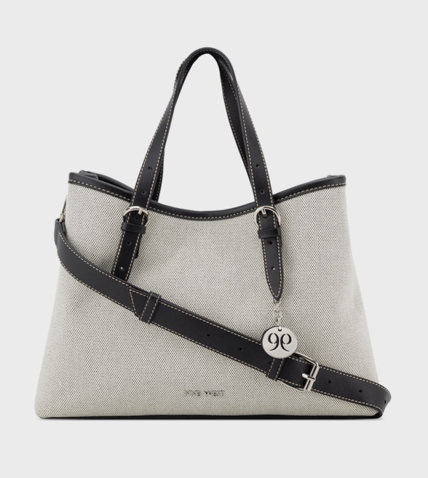 Textured Satchel Bag