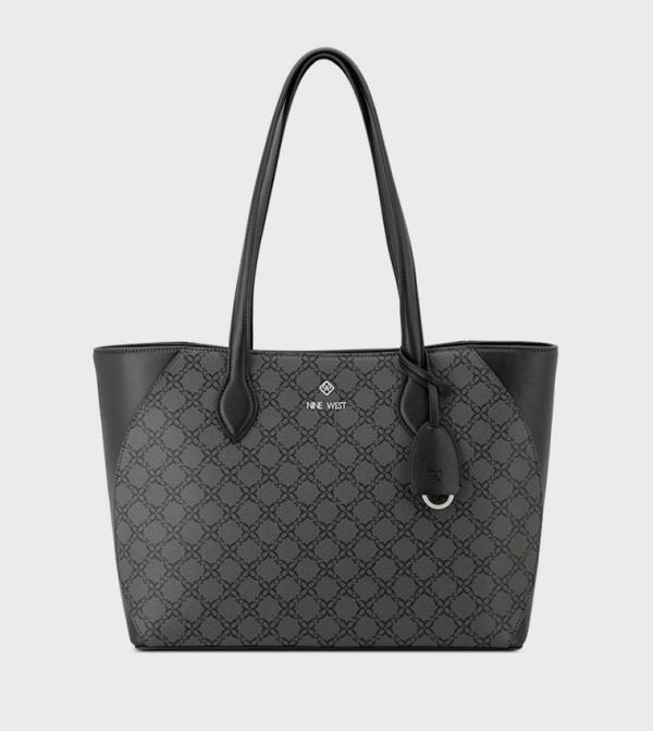 Monogram Patterned Tote Bag