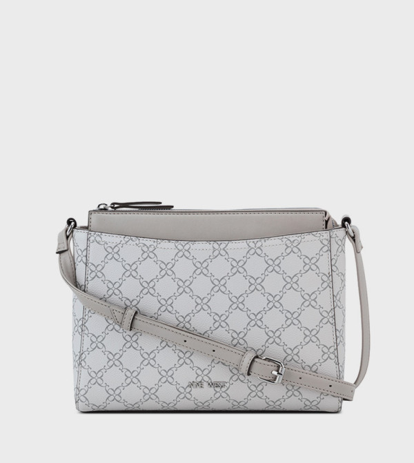 Monogram Patterned Crossbody Bag