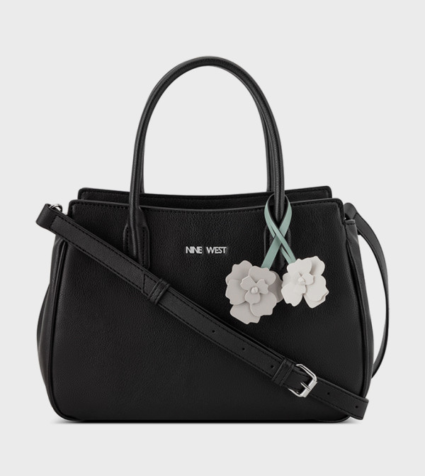 Textured Satchel Bag