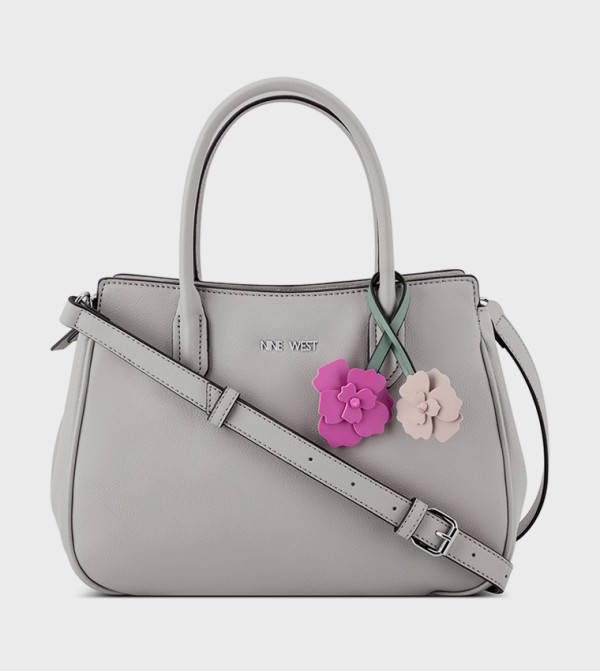 Textured Satchel Bag