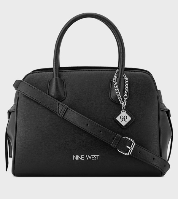 Textured Satchel Bag