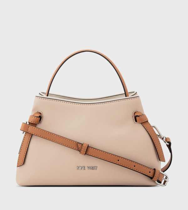 Textured Satchel Bag