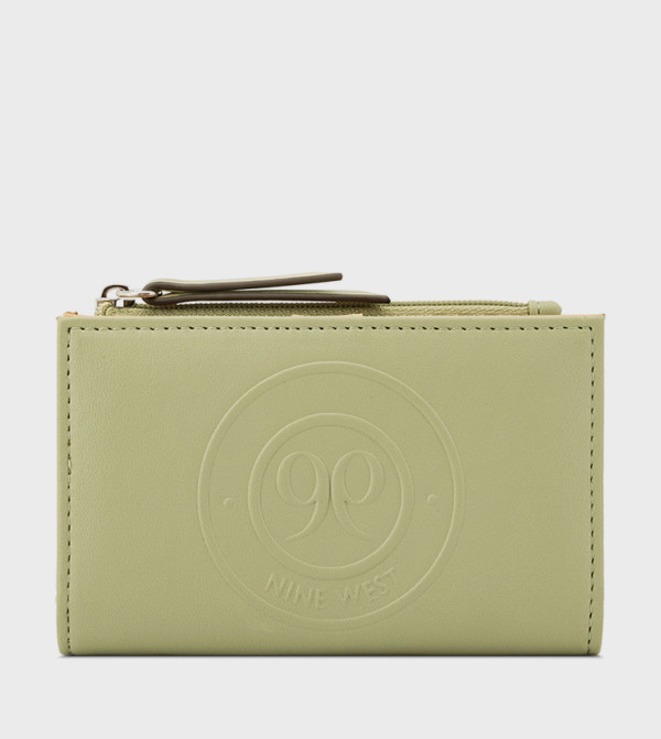 Logo Embossed Bi-Fold Wallet