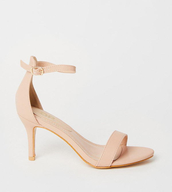 Tasha Low Stiletto Barely There Heel Sandals