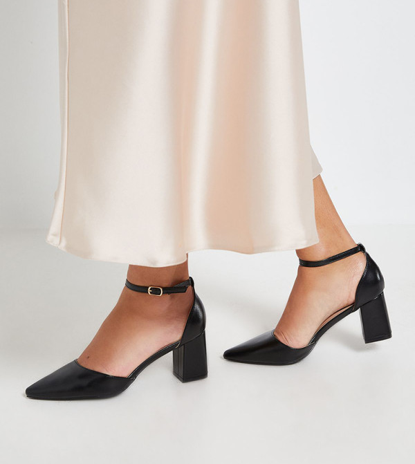 Blanchette Faux Leather D'Orsay Pumps