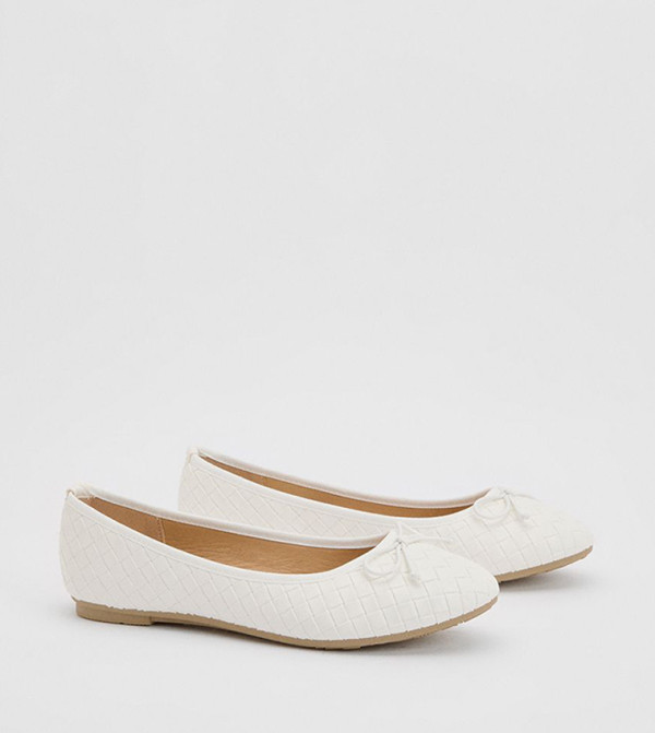 Good For The Sole: Ava Comfort Bow Detailed Ballerinas