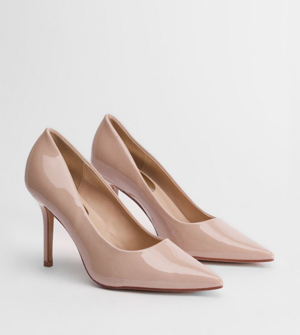 Sidnie Faux Leather Stiletto Heel Pumps