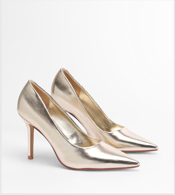 Sidnie Faux Leather Stiletto Heel Pumps