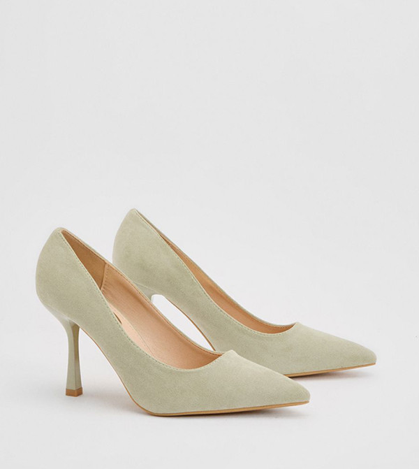 Lexie Faux Suede High Heeled Pumps