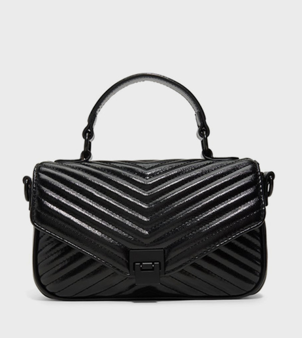 BRIELLEE Quilted Top Handle Bag