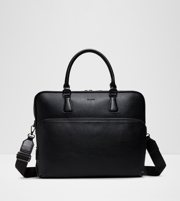 BRION Textured Front Pocket Laptop Bag