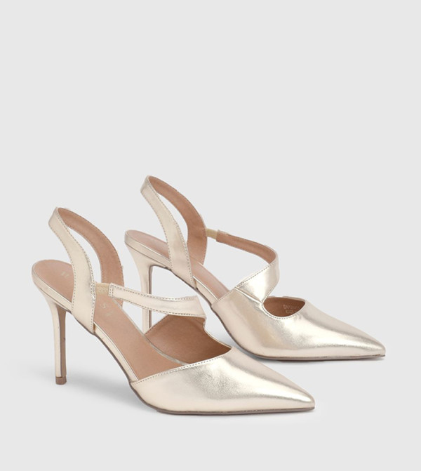 Wide Fit Everly Asymmetric Pointed Toe Pumps