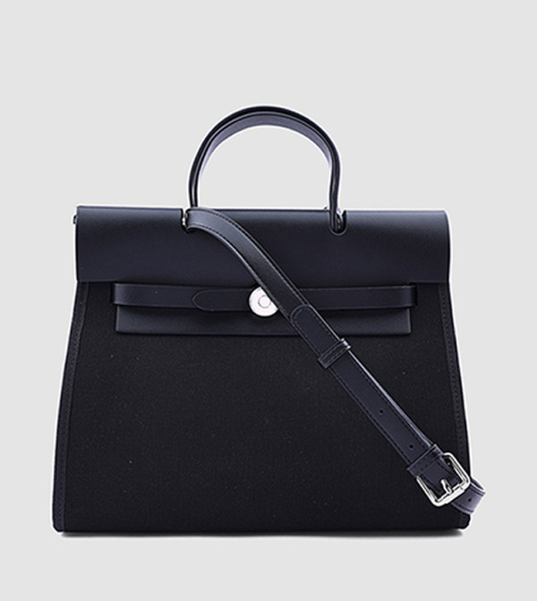 Textured Top Handle Bag