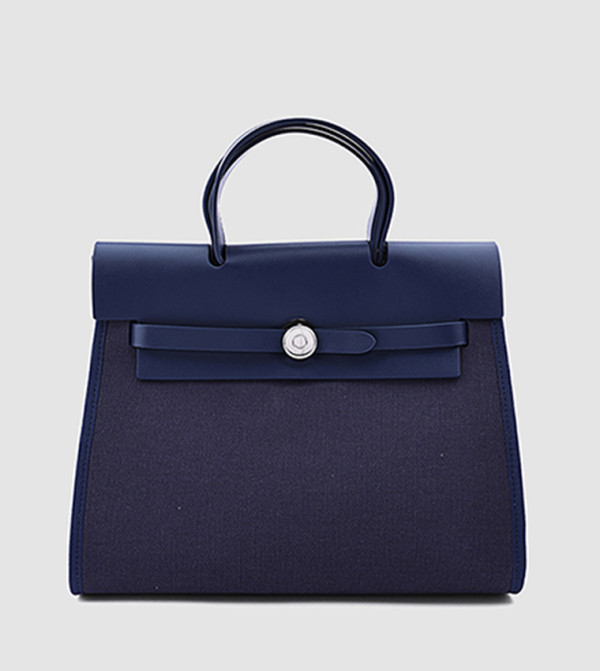 Textured Top Handle Bag