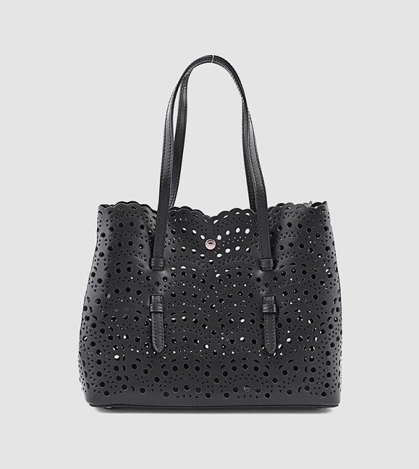 Cut-Out Detail Shoulder Bag