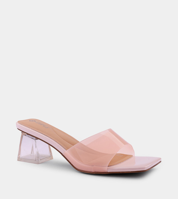Open Toe Block Heel Sandals
