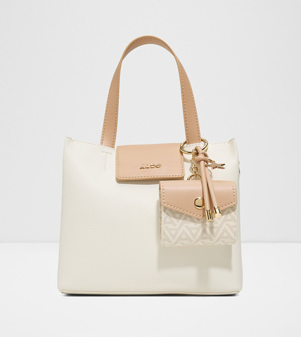 CALIORA Textured Satchel Bag