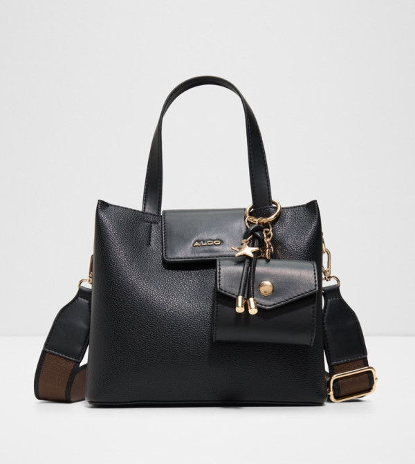 CALIORA Textured Satchel Bag