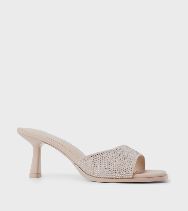 CASSIEE Embellished Heeled Sandals