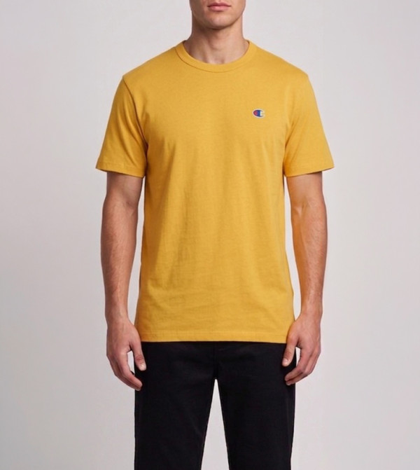 Logo Detail Crew Neck T-Shirt