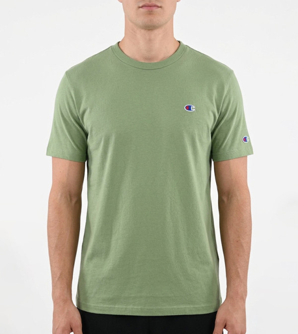 Logo Detail Crew Neck T-Shirt