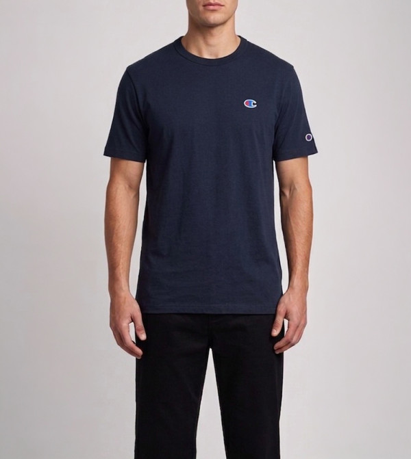 Logo Detail Crew Neck T-Shirt