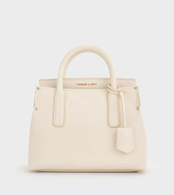 RENE Structured Top Handle Bag