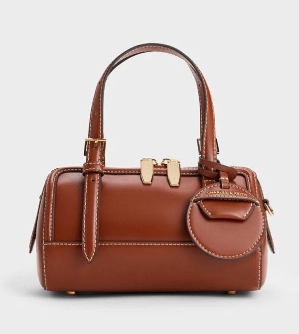 ENOLA Logo Detail Bowling Bag