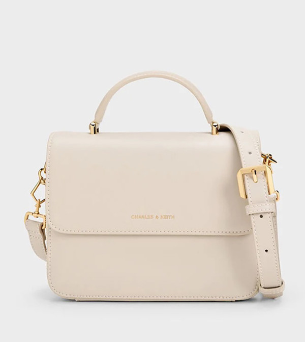 OCTAVIA Logo Detail Top Handle Bag