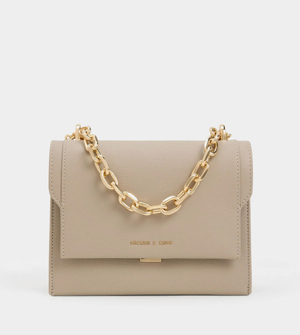 BRENNAN Chain Handle Crossbody Bag