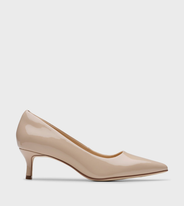 ZAREY Glossy Pointed Tow Pumps