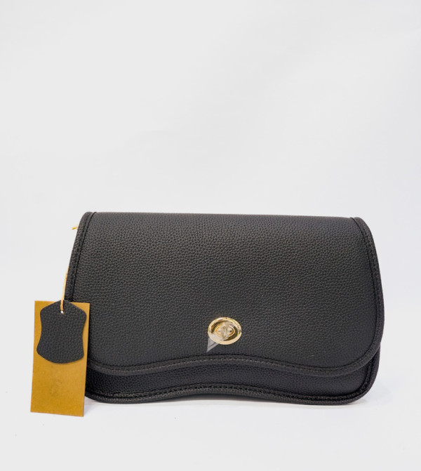 HOVESS Textured Flap Crossbody Bag