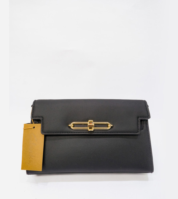 شنطة كروس بودي فلاب بإكسسوار معدني