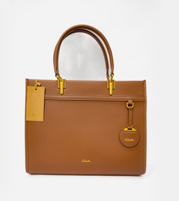  ROSLYN Logo Detail Tote Bag