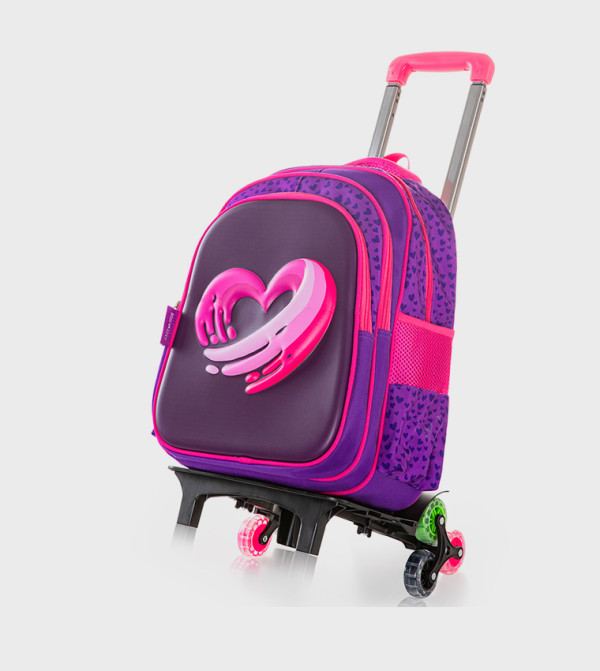 Printed 16" Trolley School Bag