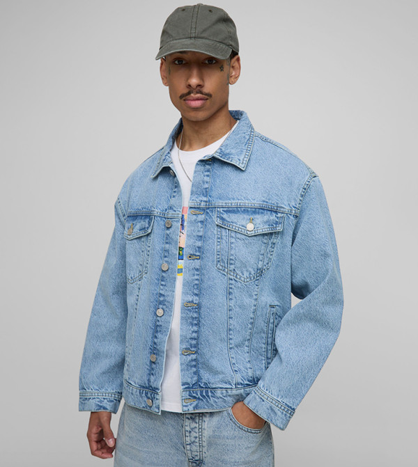 Washed Regular Fit Denim Jacket