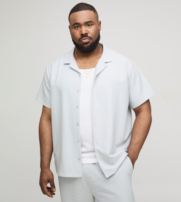 Technical Stretch Revere Short Sleeves Shirt