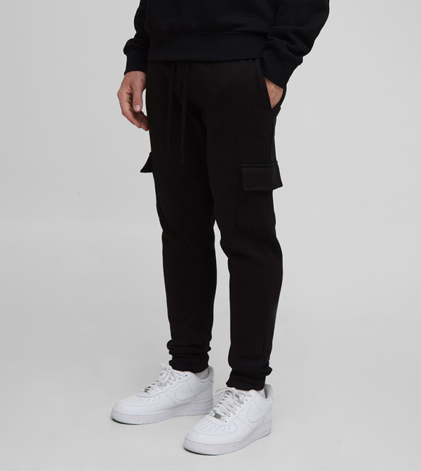 Mid Rise Skinny Fit Cargo Joggers