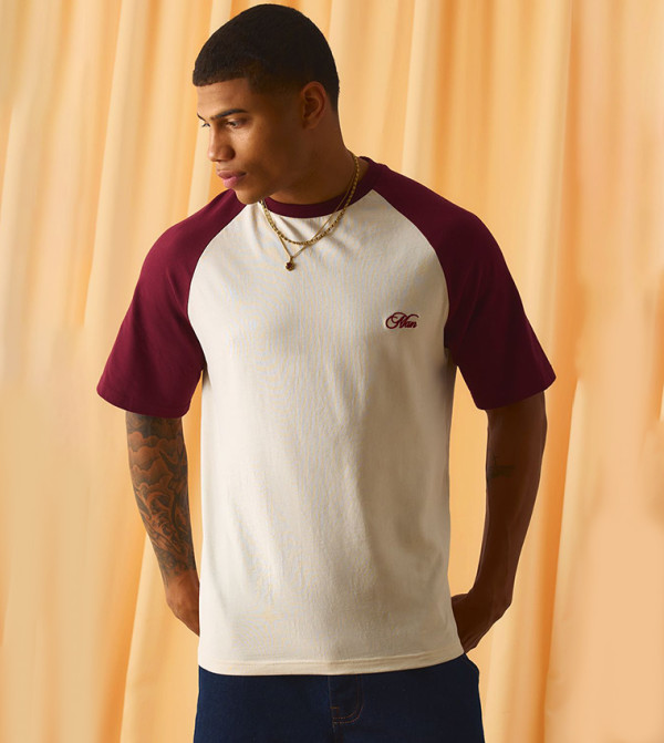 Embroidered Short Sleeves T-Shirt