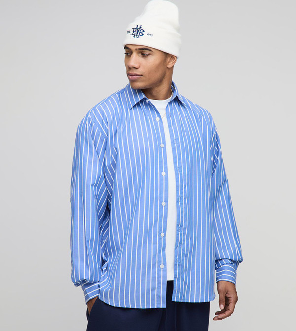 قميص أوفرسايز مطرز 