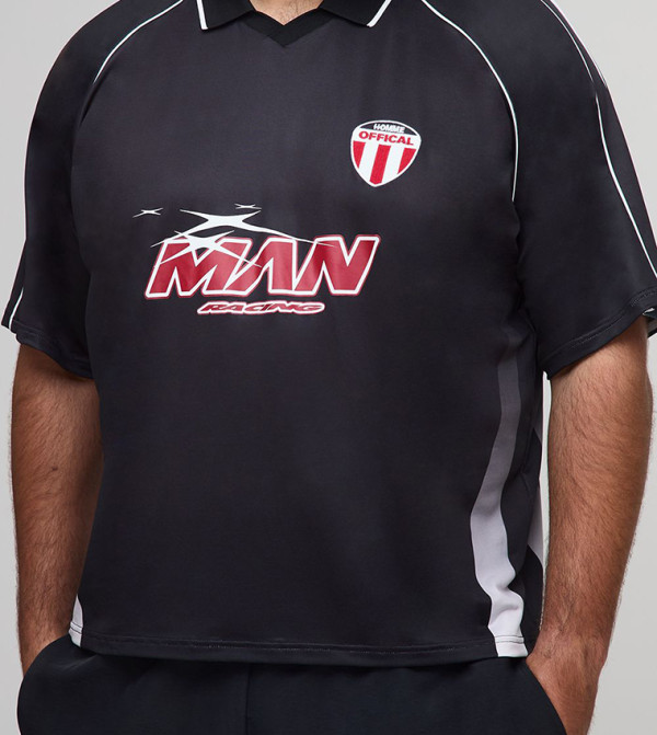 Plus & Tall Oversized Sports Top