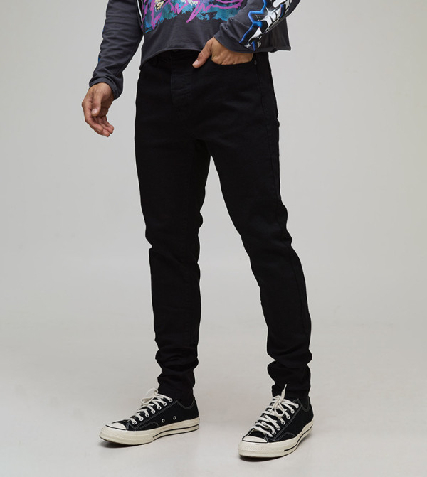 Washed Skinny Stretch Fit Jeans