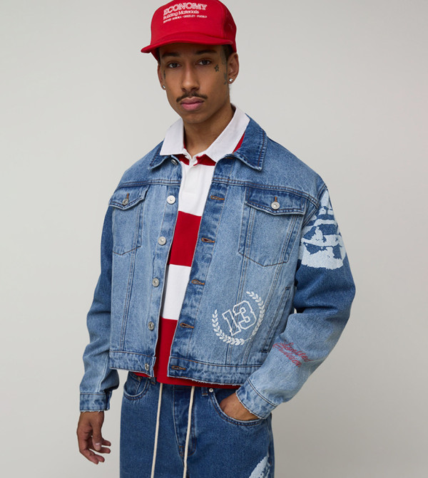 جاكيت جينز أوفرسايز