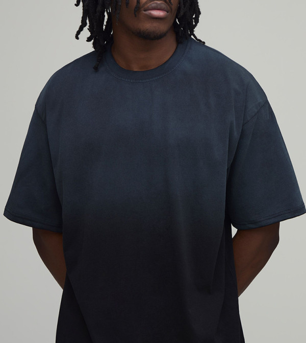 Tall Spray Wash Heavyweight Oversized T-Shirt