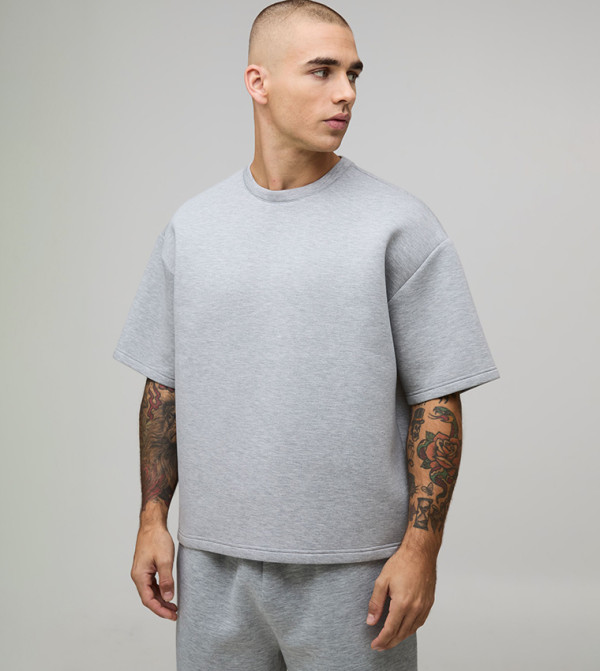 Bonded Scuba Oversized T-Shirt