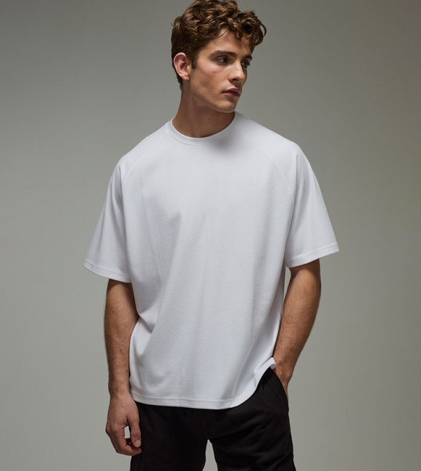 Ultra-Soft Brushed Fit Oversized T-Shirt