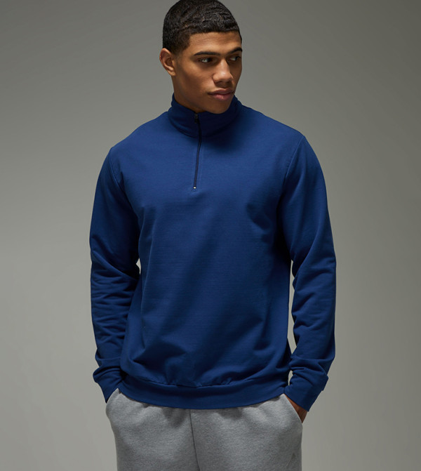 Premium Regular Fit 1/4 Zip Sweatshirt