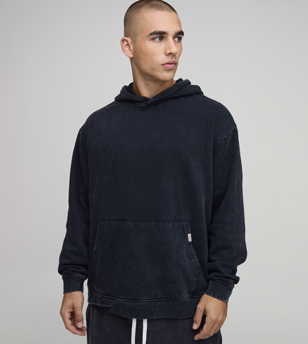 Essential Washed Oversized Hoodie